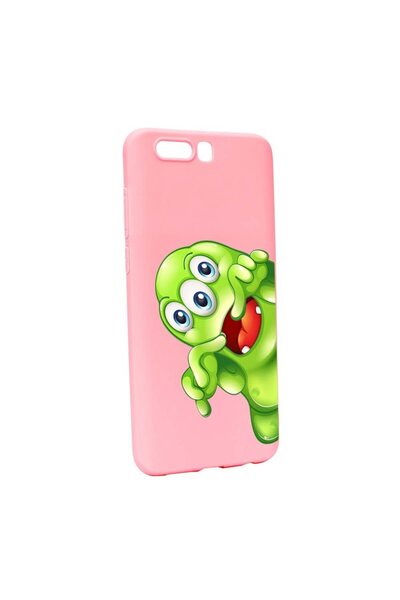 bestcase Husa Huawei Honor 9, Silicon, Green Monster P60