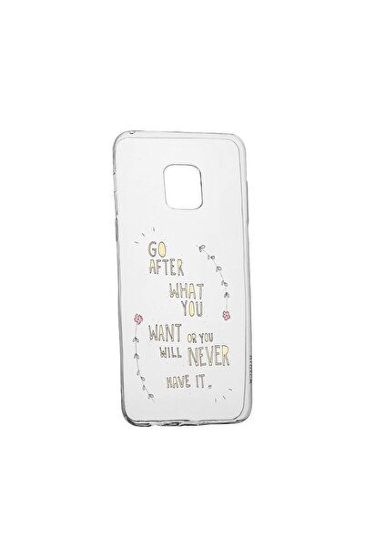bestcase Husa de protectie cu mesaj Be Positive, pentru Sony Xperia 10/ XA3, ...
