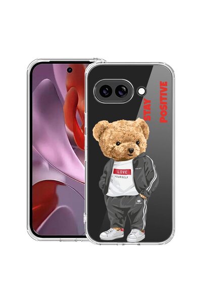 bestcase Husă Antișoc 1.5mm Compatibilă cu Google Pixel 10a, cu Design Stay P...