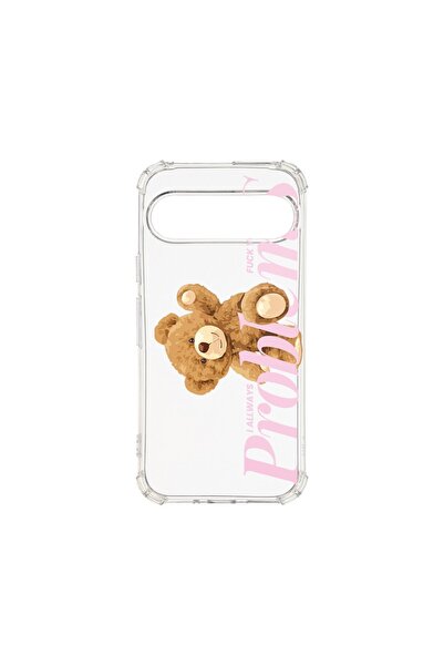 bestcase Husă Antișoc 1.5MM, Compatibilă cu Google Pixel 9 Pro, Ursuleț - Pro...