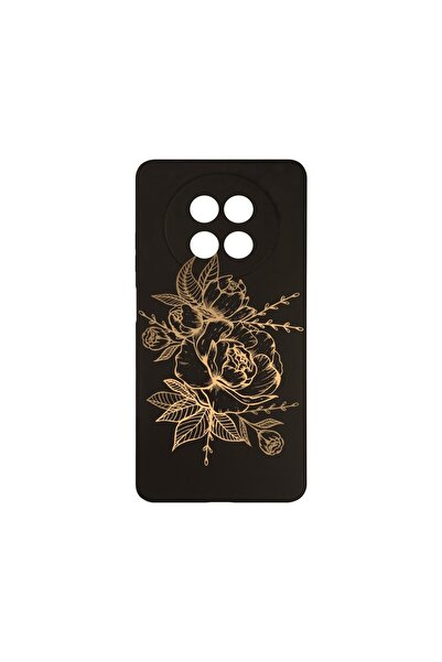 bestcase ¬Æ Husa Slim SIlicon 0.8MM, Compatibila Cu Realme 12 5G, Golden Rose...