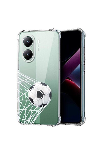 bestcase ¬Æ Husa compatibila Poco X7 Pro 5G, Anti Shock 1.5MM, Football - Goo...