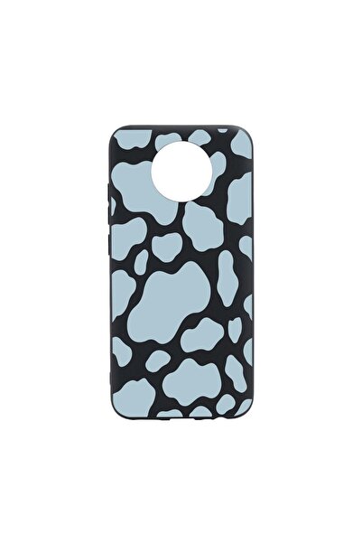 bestcase Husa Silicon Compatibila cu Nokia C20, Blue Cow, rezistenta la uzura...