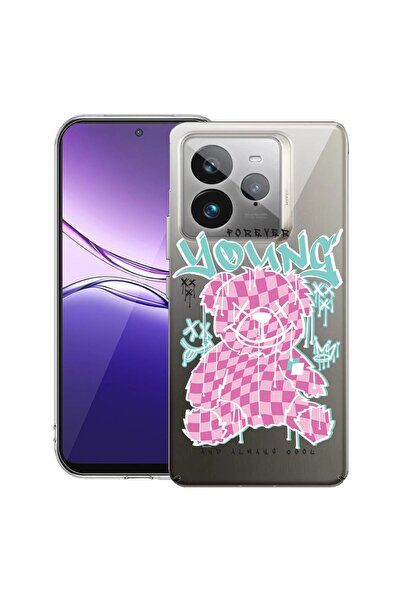 bestcase Husă pentru Realme GT 7 Pro cu design Ursuleț de pluș Forever Young,...
