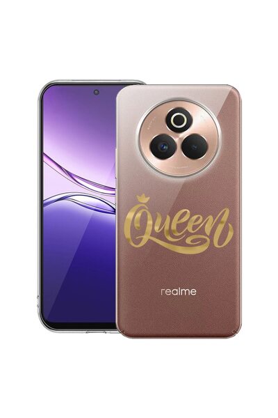 bestcase ¬Æ Husa pentru Realme P3 Pro cu Design Drama Queen, Clear Slim Silic...
