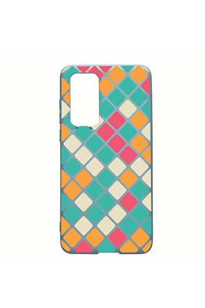 bestcase Husa Huawei P40, Mozaic, rezistenta la uzura, anti-alunecare, din si...