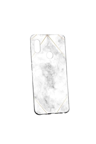 bestcase Husa pentru Huawei Y7 2019, Marble, 135, din silicon premium, rezist...