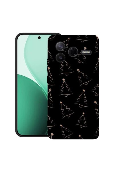 bestcase Υπέρλεπτη Θήκη TPU Συμβατή με Poco F7 Pro, με σχέδιο χριστουγεννιάτι...