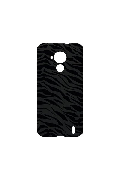 bestcase Λεπτή Θήκη Σιλικόνης 0.8MM, Συμβατή με Nokia C30, Σχέδιο Τίγρης, Ανθ...