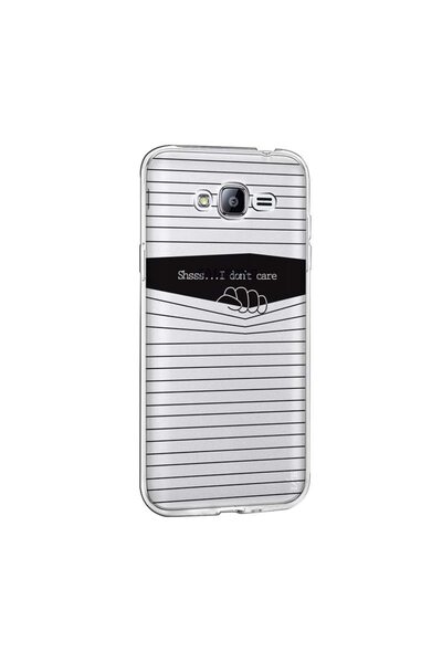bestcase Husa Silicon, Transparent, Slim, I Dont Care, Huawei MATE 10