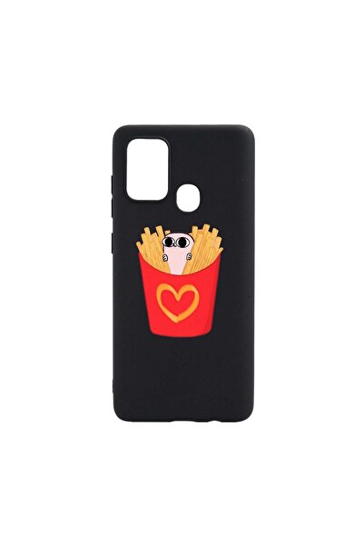bestcase Husa Silicon I Love Chips, compatibila cu Realme 7i, rezistenta la u...