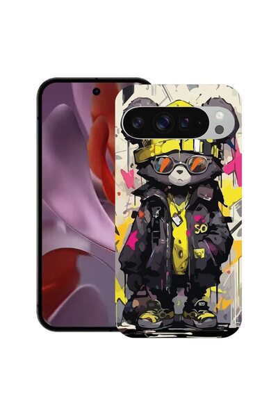 bestcase Тънък силиконов калъф за Google Pixel 10 / Pixel 10 Pro, пастелни цв...