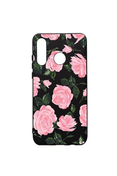 bestcase Husa de protectie Huawei P30 Lite, Rose, Pastel colors, silicon, cu ...