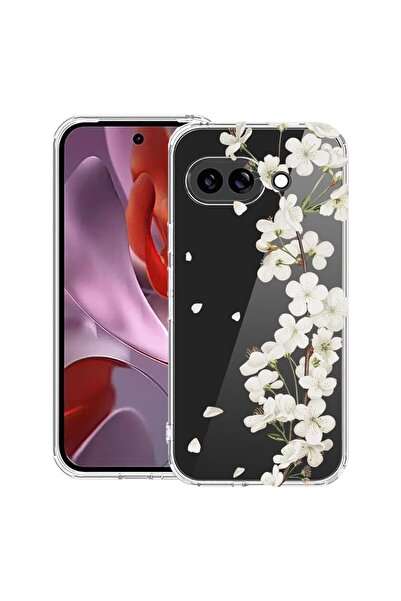 bestcase Husă Antișoc Compatibilă cu Google Pixel 10a, Floral - Floare de cir...