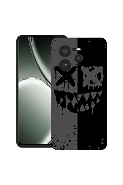bestcase Калъф за Realme GT 7 Pro, Премиум тънък силиконов 1.2ММ, Смайли, Мик...