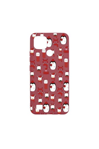 bestcase Husa Silicon, Compatibila Cu Realme C21, Winter Feelings, rezistenta...