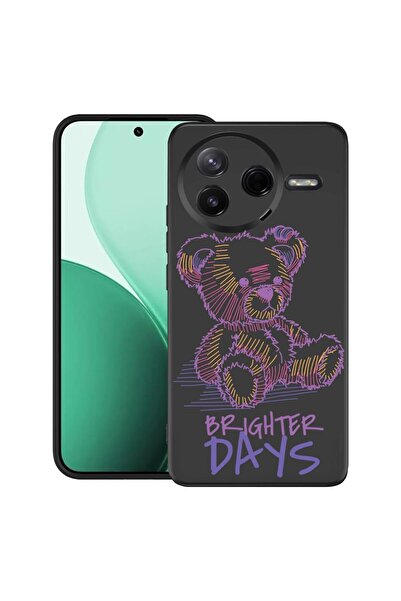 bestcase ¬Æ Husa TPU Ultra Slim Compatibil cu Poco F7 Pro, cu Design Teddy Be...