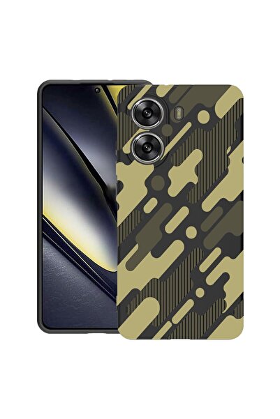 bestcase Θήκη για Poco X7 Pro 5G, Πράσινο Καμουφλάζ, Λεπτή Σιλικόνη 0.8MM, Αν...