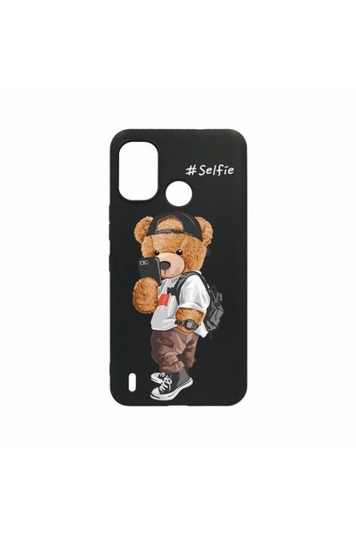 bestcase Husa BestCase¬Æ, Compatibila Cu Nokia C31, Selfie Teddy Bear, Rezist...