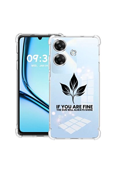 bestcase Αντικραδασμική θήκη για Realme Note 60 / Note 60X με σχέδιο  "Αν είσ...