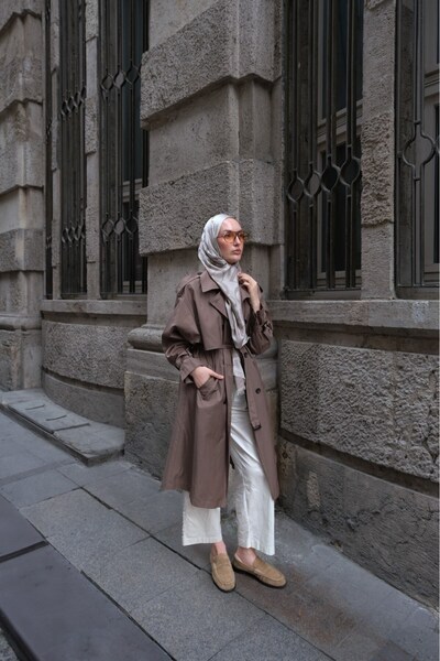 diorel C Pattern Premium Shawl-Mink