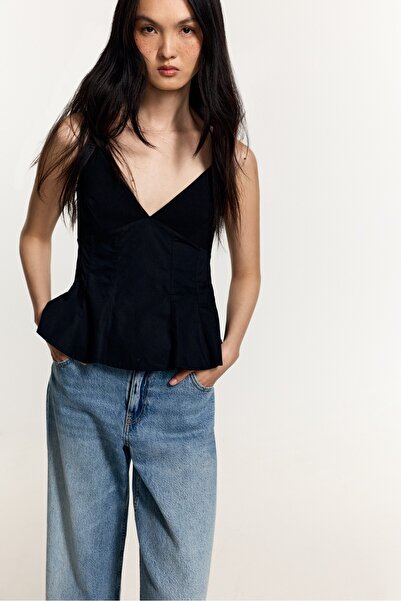 LEFTIES Peplum top