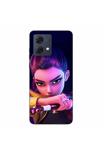 OEM Husa compatibila cu Motorola Moto G84 Silicon Gel Tpu Model KPop Demon Hu...