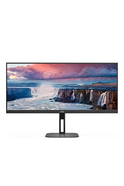 Aoc Οθόνη Gaming V5 34 ιντσών, WQHD, 100Hz, VA LED, Μαύρο, Ενσωματωμένα ηχεία...