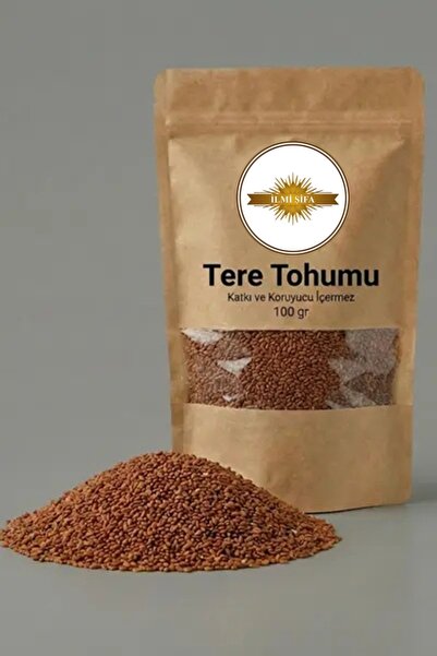 İLMİ ŞİFA Tere Tohumu (Bahçe Teresi – Garden Cress Seeds – Lepidium sativum) ...