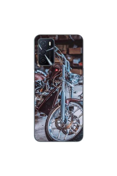 OEM Husa compatibila cu Oppo A16 Silicon Gel Tpu Model Harley Garage