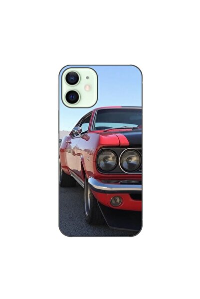 OEM Husa compatibila cu Apple iPhone 12 Mini Silicon Gel Tpu Model Red Muscle...