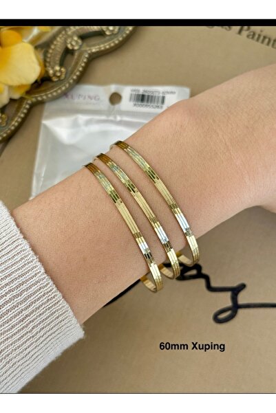 XUPING JEWELRY 3lü çelik ajda bilezik