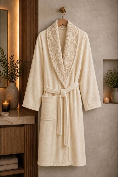 Mela Home |   Premium |   100% Cotton Women's / Men's Unisex Bathrobe - Towel...