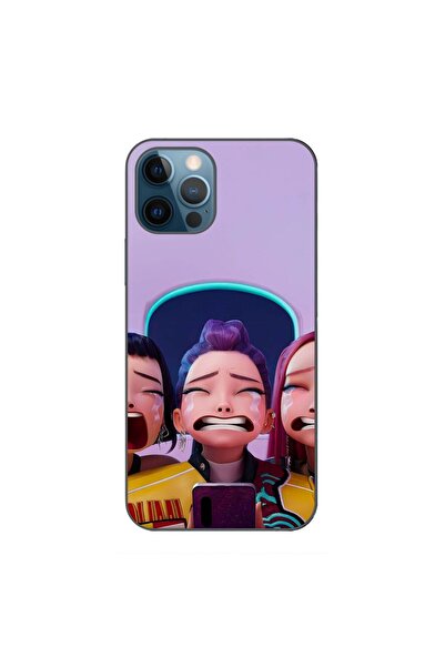 OEM Husa compatibila cu Apple iPhone 12 Pro Max Silicon Gel Tpu Model KPop De...