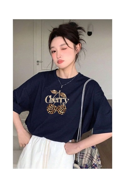 bellanova Unisex Oversize T-shirt με στάμπα Streetwear Άνετη εφαρμογή Daily P...