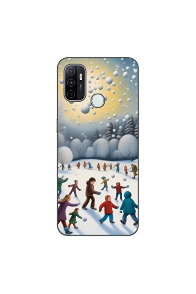 OEM Θήκη συμβατή με Oppo A53 από σιλικόνη gel TPU με σχέδιο Παιδιά που παίζου...