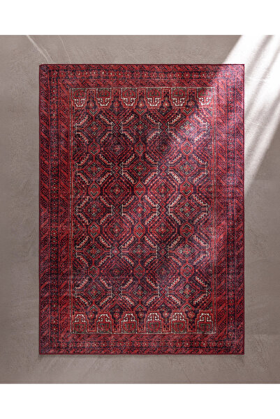 Madame Coco Louna Halı - Bordo - 160x230 cm