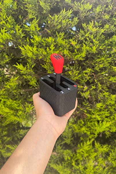 Laynor3D Araba Severler İçin Hareketli Vites Oyuncağı 13 Cm Masa Üstü Dekorat...