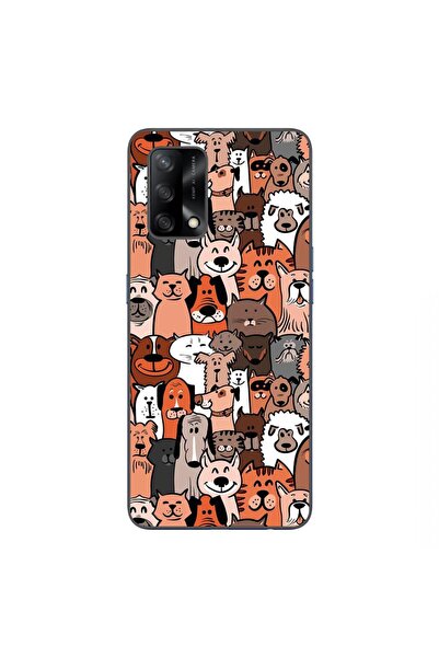 OEM Case compatible with Oppo A74 4G Silicone Gel Tpu Model Dogs and Cats Pat...