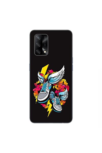 OEM Husa compatibila cu Oppo A74 4G Silicon Gel Tpu Model Fashion Sneakers
