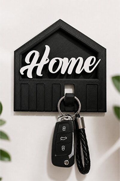 ExproLab Home Tasarımlı Anahtarlık Askısı – Dekoratif Duvar Tipi Anahtar Düze...