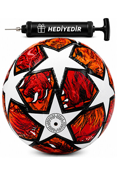 a v d a 2026 Şampiyonlar Ligi Tasarım 430gr TPU Deri Dikişli Futbol Topu No:5...