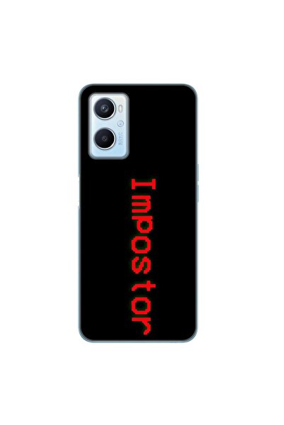 OEM Case compatible with Oppo A96 4G Silicon Gel Tpu Pattern Among Us Impostor