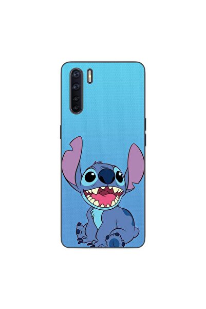 OEM Husa compatibila cu Oppo A91 Silicon Gel Tpu Model Stitch Blue