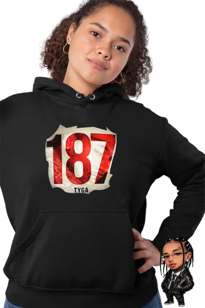 OEM Women's Hoodie Tyga 187 Trap Rap Music
