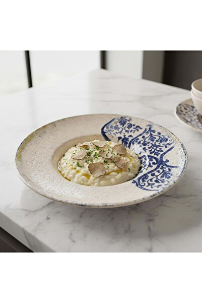 La Mediterranea Pasta / Risotto Plate 28 cm Rhombus Model –