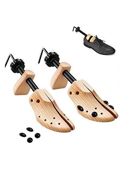 Arabest 1-Pair Wooden Shoe Stretcher,Adjustable Length and Width,Two-Way Shoe...