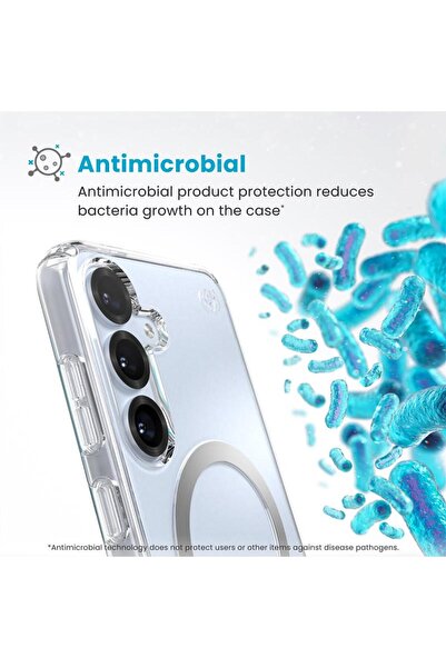 Speck Presidio Perfect-Clear Magnet - Husă Samsung Galaxy S25+ / S24+ MagSafe...