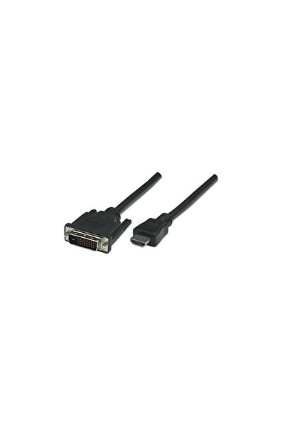 Techly Cablu HDMI la DVI-D 1.8m negru