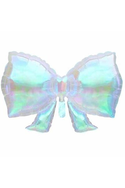 kidspartim Hologram Bow Foil Balloon 92X58.5 cm